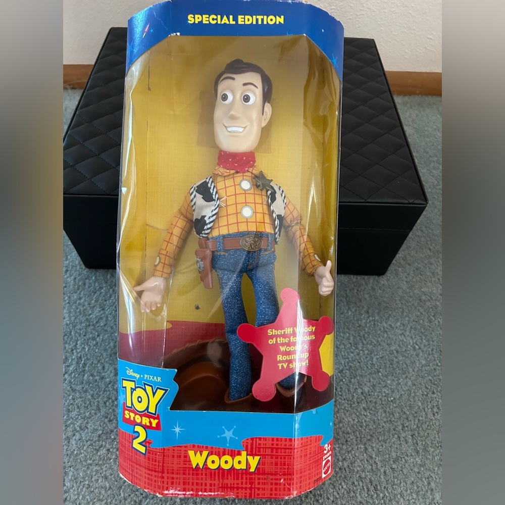 NIB Mattel Toy Story 2 Woody Doll